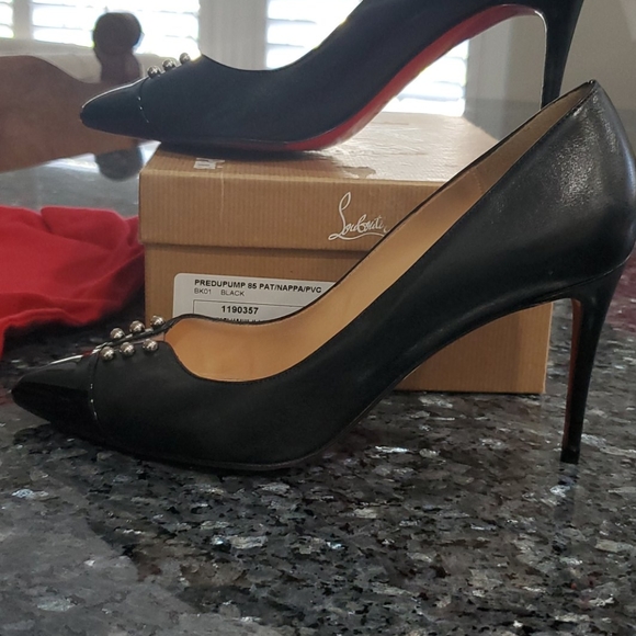 Christian Louboutin Black Predu Patnappapu Pumps - Picture 7 of 15